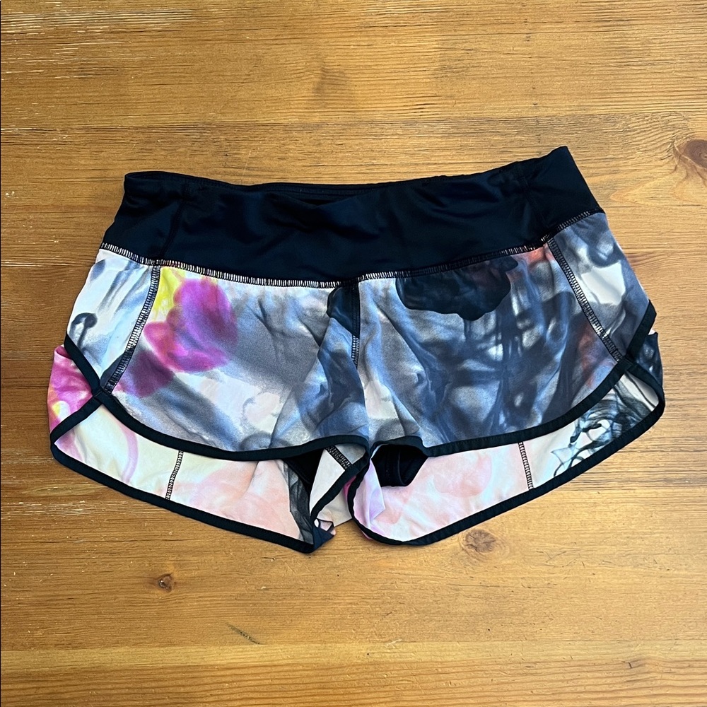 Lululemon Run Speed Shorts RARE PRINT